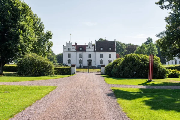 Szwecja Wanas Sierpnia 2022 Piękny Starożytny Zamek Słoneczny Letni Dzień — Zdjęcie stockowe