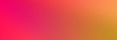 Reklam ve tasarım konsepti için parlak turuncu pembe renk pankartı.