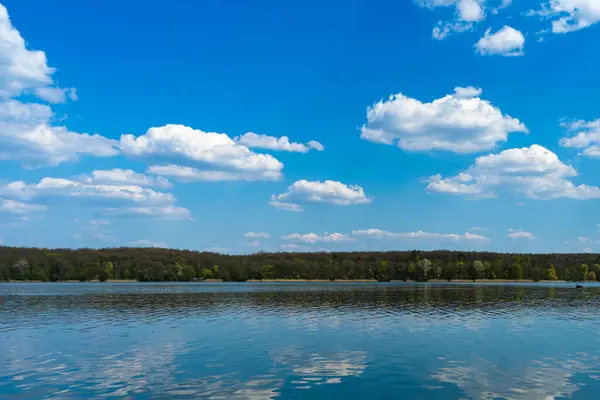 Lake Photo Water Lake Surface Reflection Sky Water — 图库照片