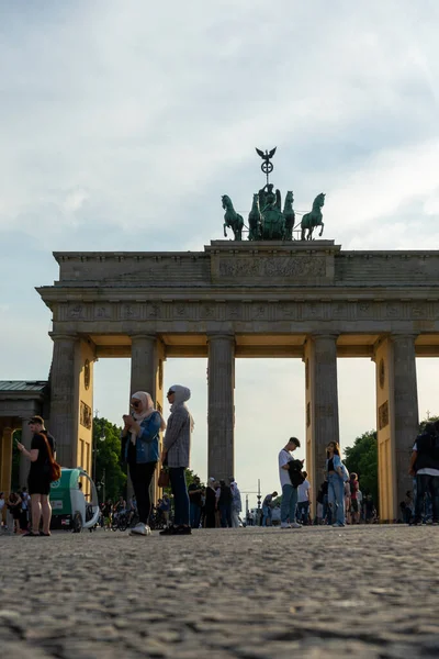 Berlin Germany 2022 Brandenburg Gate Berlin Daytime — Stock Fotó