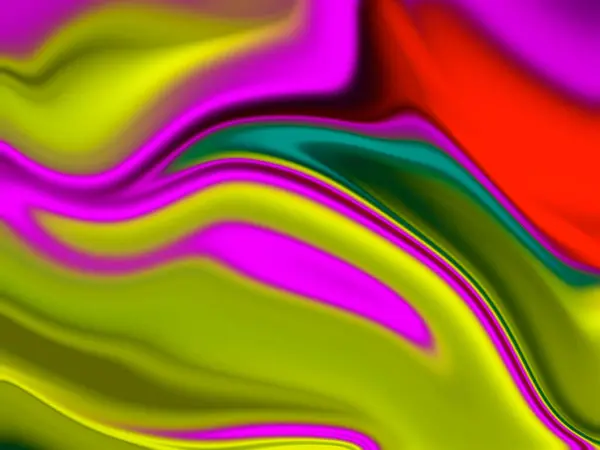 Multicolored Colorful Liquid Spread Surface — Stockfoto