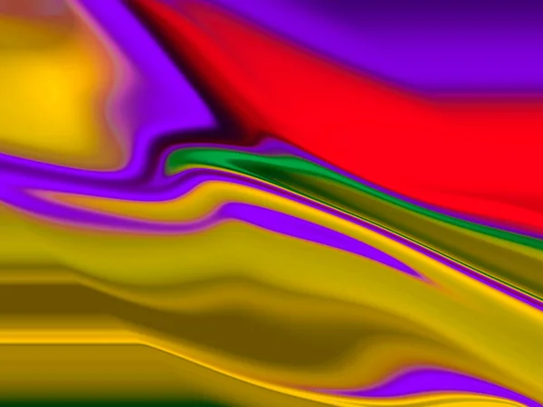 Multicolored Colorful Liquid Spread Surface — Stockfoto