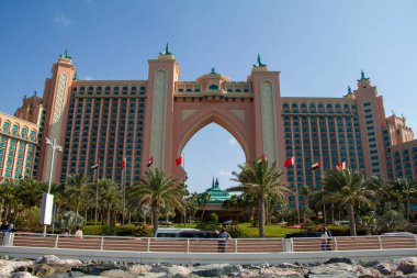 Dubai 'deki Atlantis Oteli manzarası