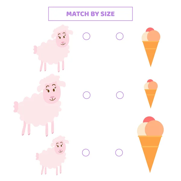 Çizgi film için boyuta göre eşleştir