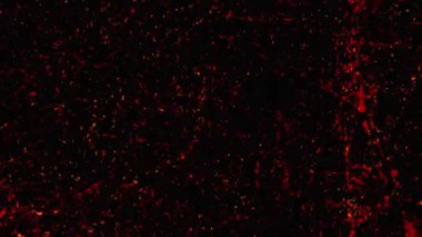 Koyu turuncu grunge grunge kaplaması. Düşük çerçeveli animasyon dokusu. Bu kaplama, Siyah arkaplan kaldırmak için Ekran Harmanlama Kipinde kullanılabilir.