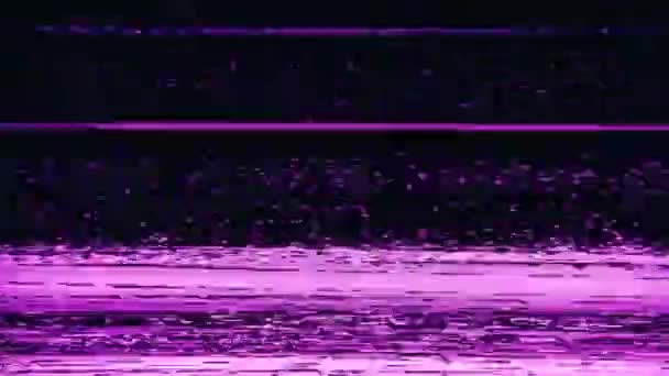 Looping Rewinding Pink Tape Overlay Overlay Can Used Screen Blending — Vídeo de Stock