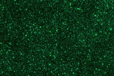 Yeşil parlak sim parçacıklarının dokusu