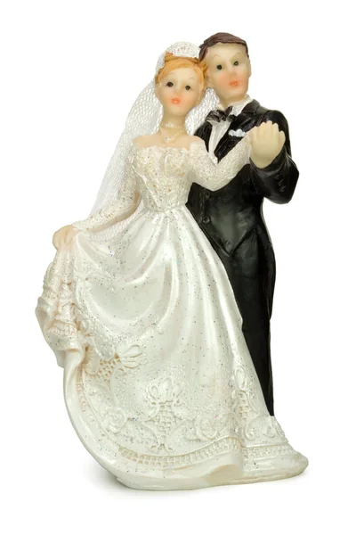 Bridal couple figurine Stock Photo