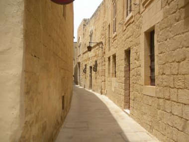 Mdina malta sokak