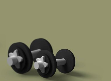 Siyah-beyaz bir spor topunun 3 boyutlu canlandırması