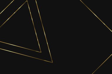 Altın çizgileri olan soyut bir arka plan. Modern tasarım şablonu. vektör illüstrasyonu