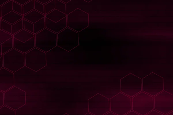 Abstract Background Hexagons Hexagon Elements Rendering — Zdjęcie stockowe