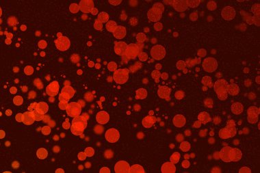 Astrakcyjne bokeh z rozmazanymi elementami 'ye