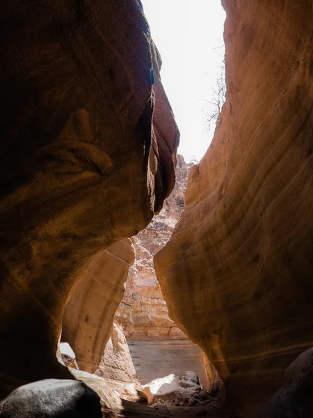 Canyon Roccioso Sulla Luce Del Sole — Foto Stock