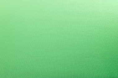 Yeşil doku keten kumaşlar, waffle yapısı.