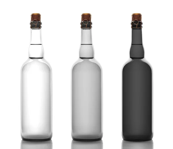 Set of bottles — Stock Photo, Image