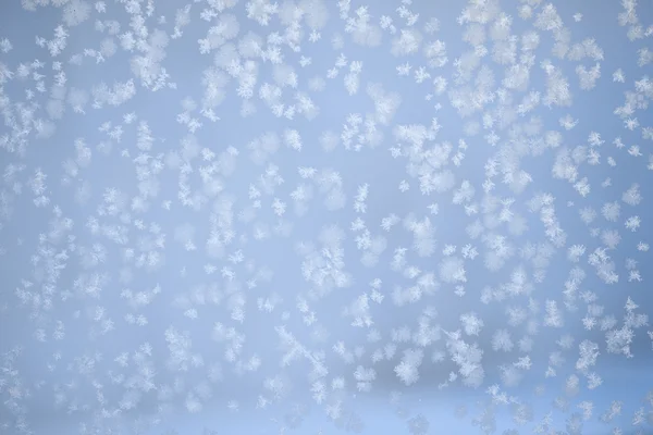 Zăpadă pe fereastră — Fotografie, imagine de stoc