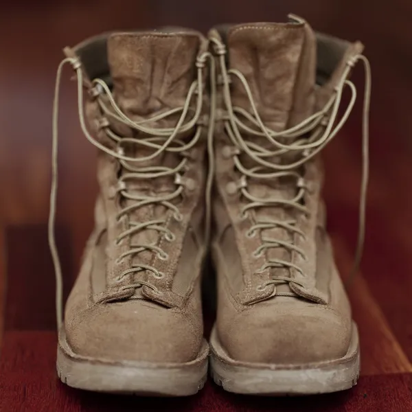 Vintage wandelschoenen — Stockfoto