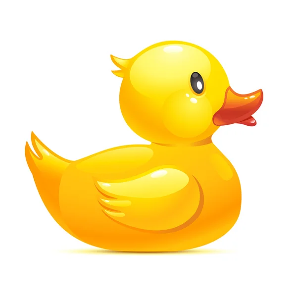 Rubber duck — Stock Vector