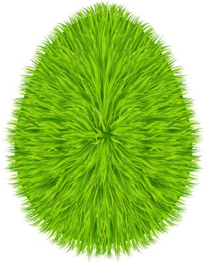 çimen yumurta sembolü. Mutlu Paskalya