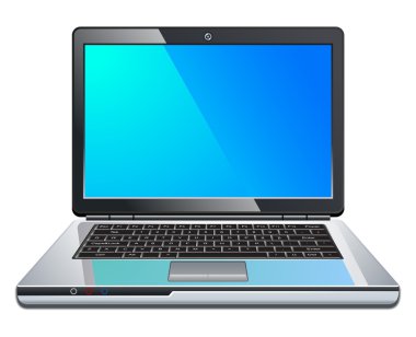 laptop vektör çizim