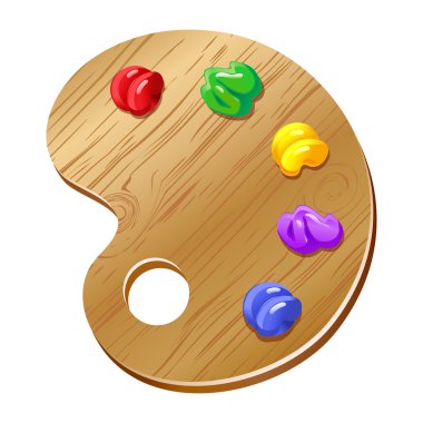 vektör çizim paleti