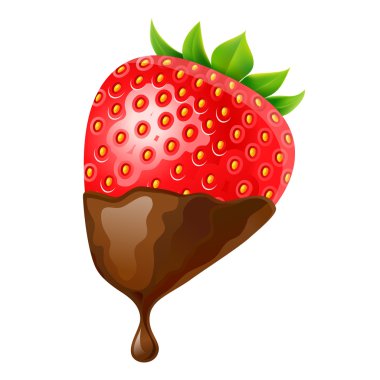 Çikolatalı çilek.