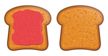 reçel ile tost