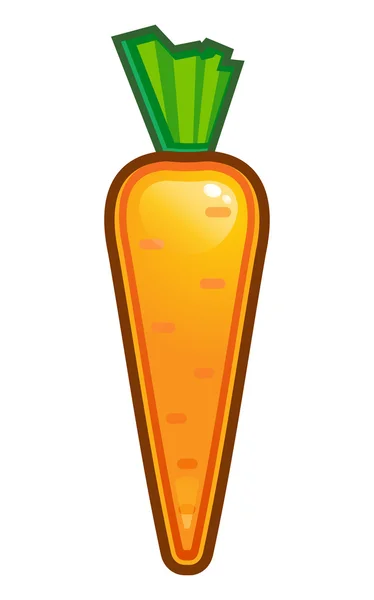 Illustration vectorielle de la carotte — Image vectorielle