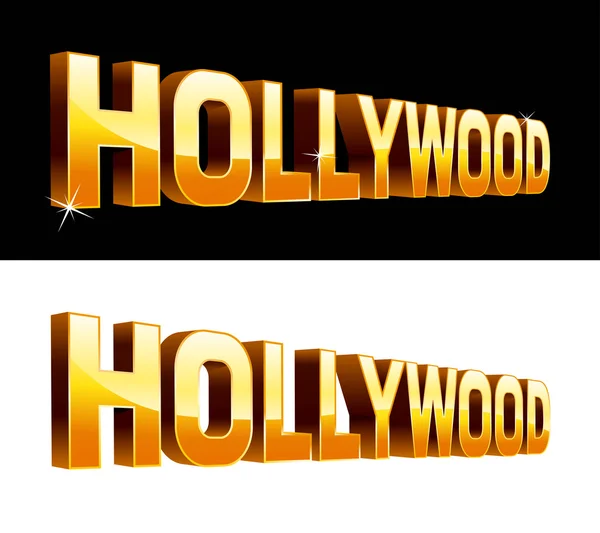 Hollywood. — Archivo Imágenes Vectoriales