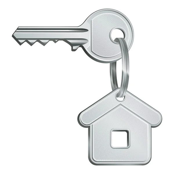 Klíč od domu — Stockový vektor