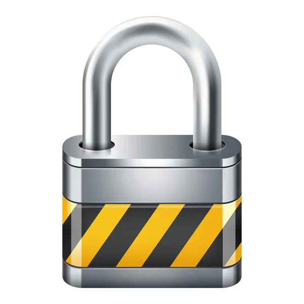 Padlock icon — Stock Vector