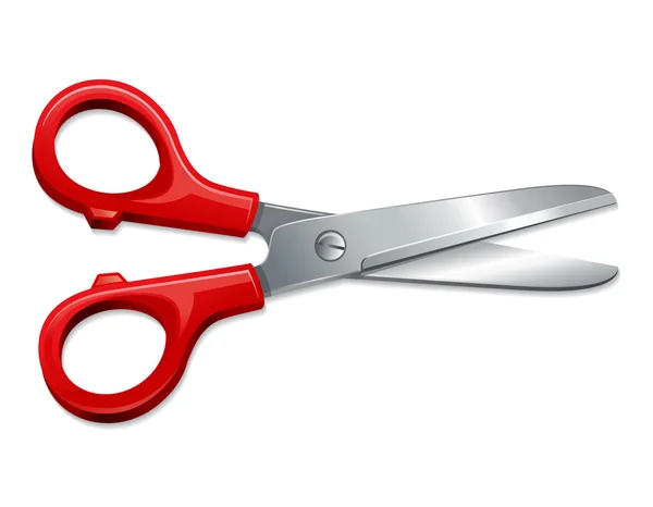 Vector illustration of scissors — Stock Vector