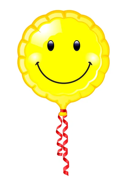 Smiley balloon — Stock Vector