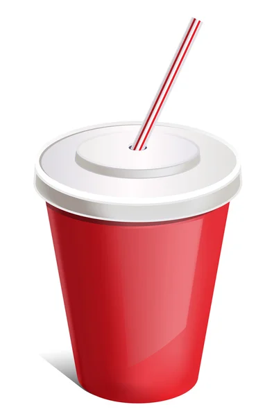 Tasse soda — Image vectorielle