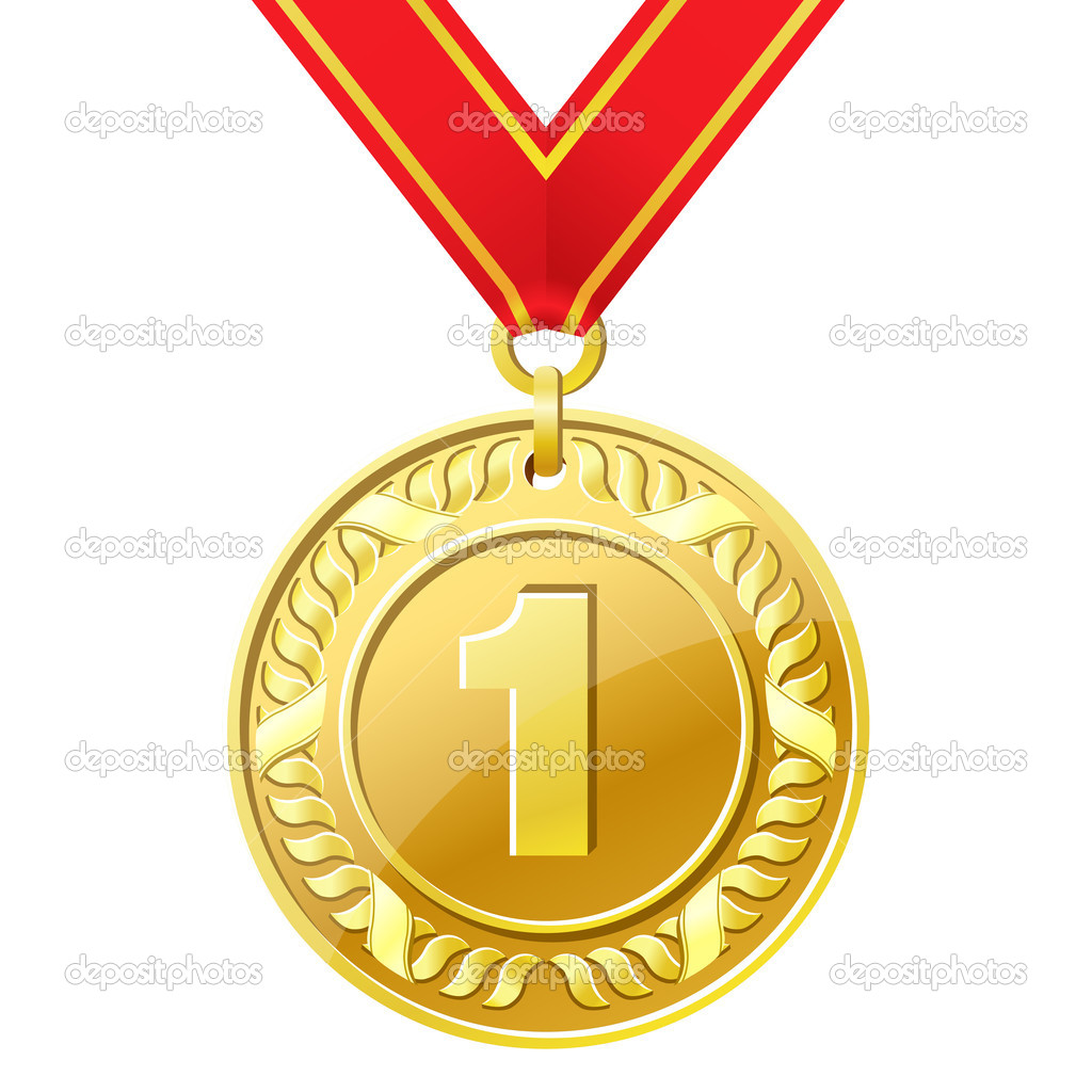 Vector illustration of medal