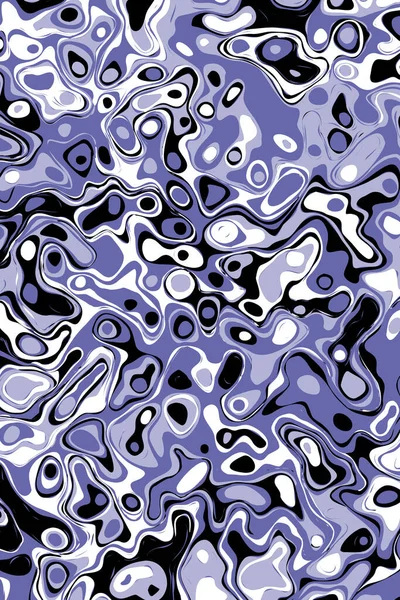 Plaque abstraite colorée aux couleurs tendance 2022. Couverture d'art fluide — Image vectorielle
