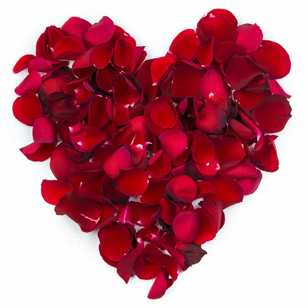 kalp gül yaprakları