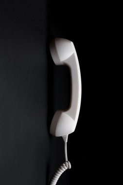 Retro telefon kablosu ile