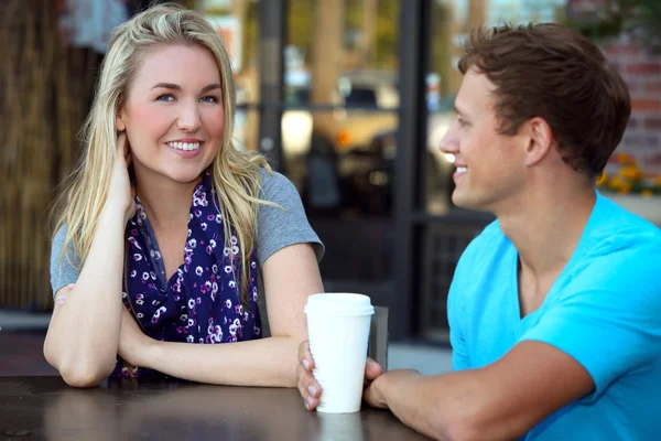 Couple dating — Stock Photo, Image