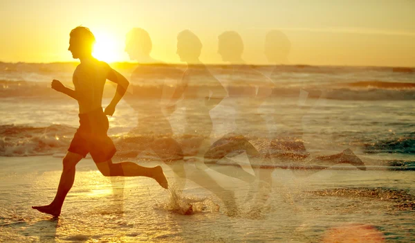 Hombre corriendo — Foto de Stock