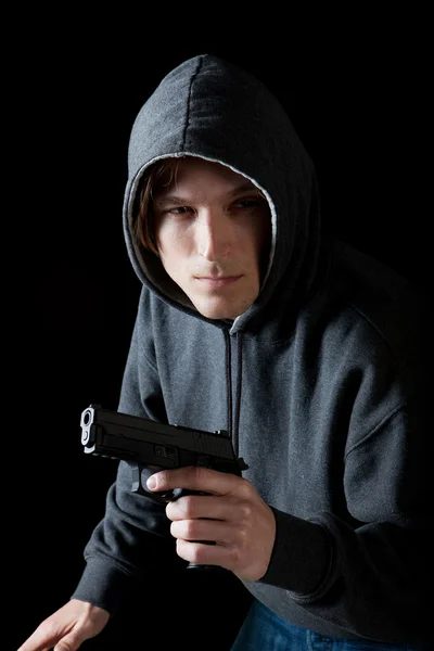 Man gun — Stock Photo, Image