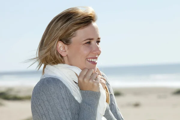 Playa de mujer — Foto de Stock