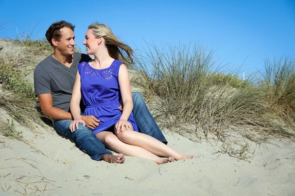 Couple sand dunes — Stock Photo, Image