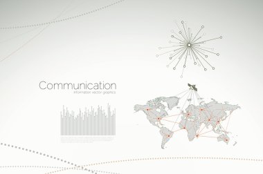 iletişim infographics - kurumsal grafikler ve istatistik