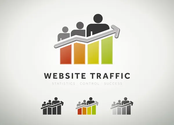 Web sitesi trafik simgesi