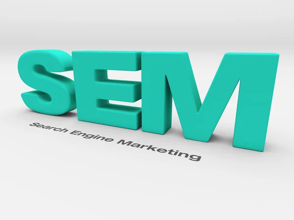 Sem - marketing par moteur de recherche — Photo