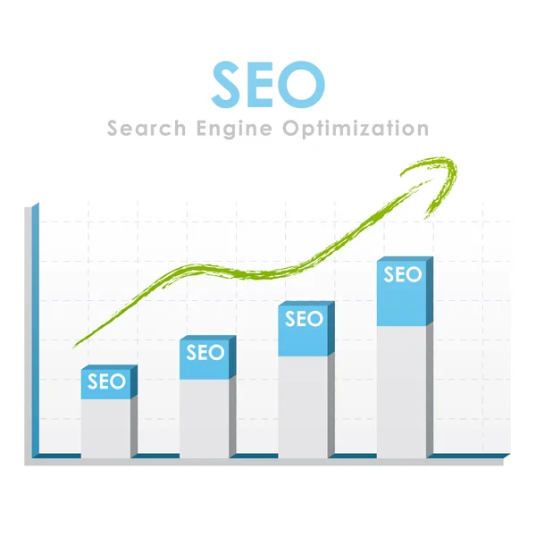 Statistiche SEO — Foto Stock