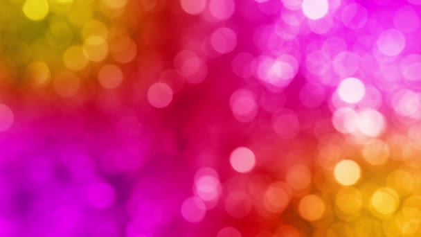 HD fond vidéo avec des lumières floues 
