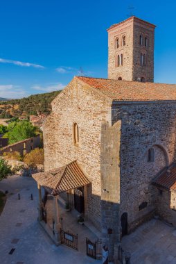 Santa Maria del Castillo Catholic Church in the town of Buitrago de Lozoya